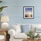 Stupell Industries Seascape with Sunlit Grasses Framed Print Under Glass, design by Michelle Faber